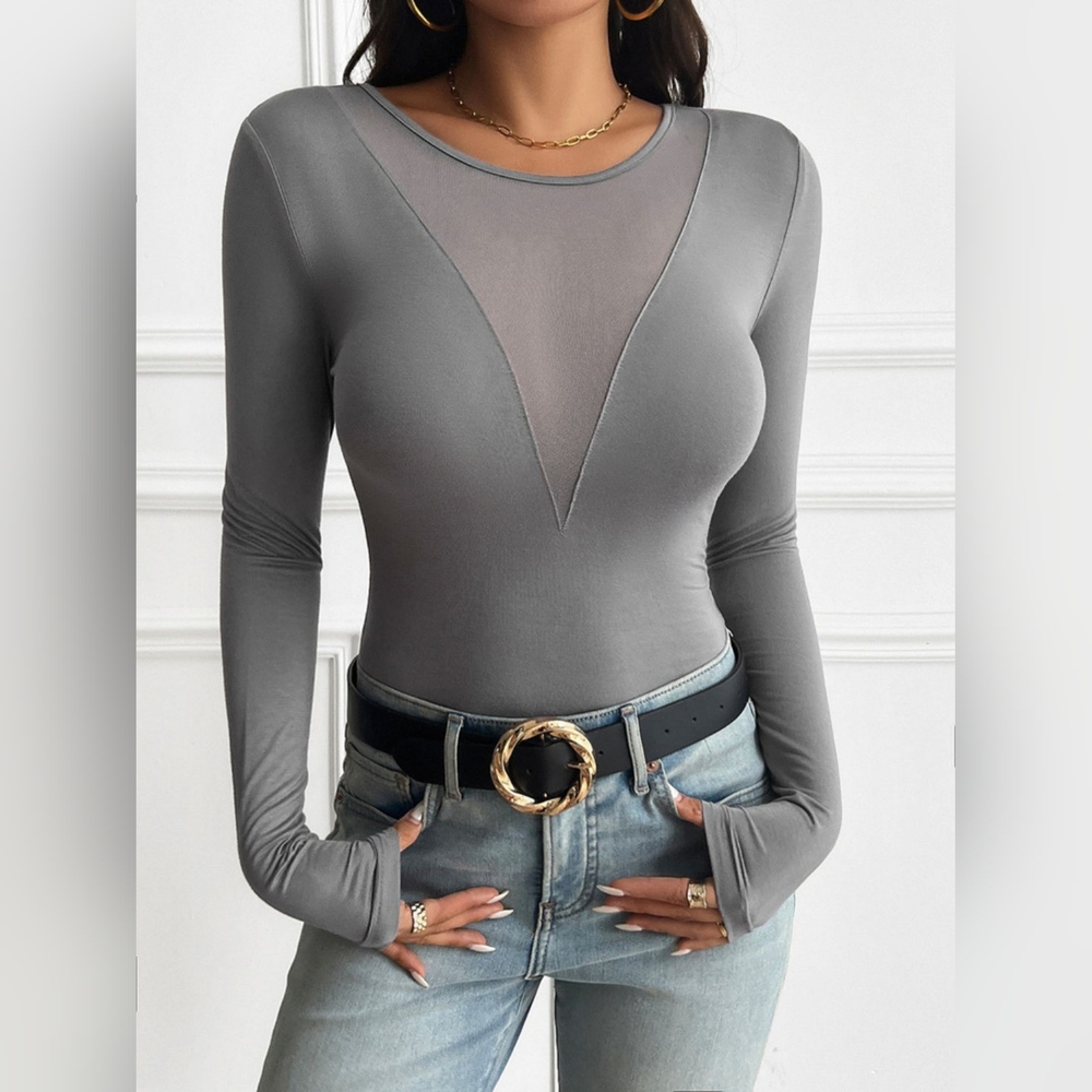 Devine Round Neck Long Sleeve T-Shirt